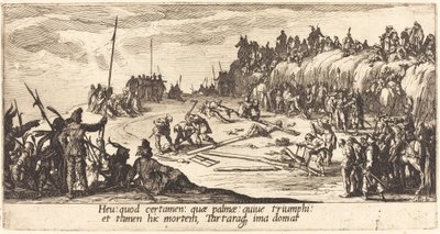 十字架への釘付け 作： Jacques Callot
