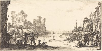 矢による試練 (聖セバスチャン) 作： Jacques Callot
