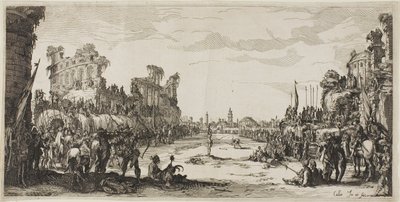 矢による試練（セイント・セバスチャン） 作： Jacques Callot