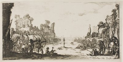 矢による試練（セイント・セバスチャン） 作： Jacques Callot