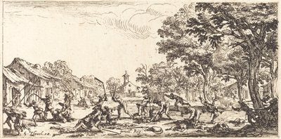 農民の復讐 作： Jacques Callot