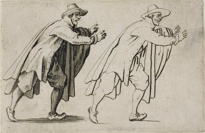 カプリースより ランニングマン 作： Jacques Callot