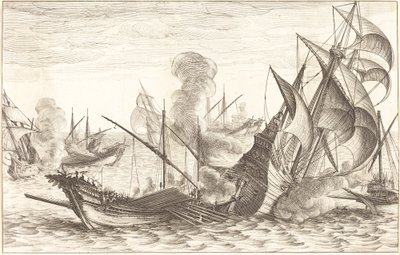 第二次海戦 作： Jacques Callot
