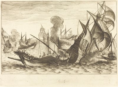 第二次海戦 作： Jacques Callot