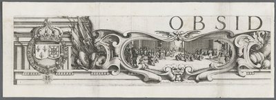 ラ・ロシェル包囲戦：第1章 作： Jacques Callot