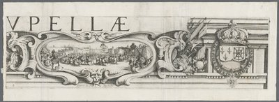 ラロシェルの包囲：プレート3、1628-1616 作： Jacques Callot