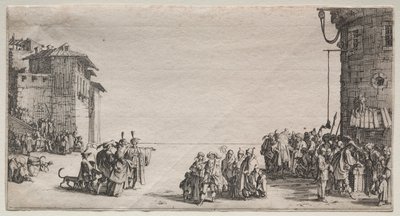 奴隷市場 作： Jacques Callot