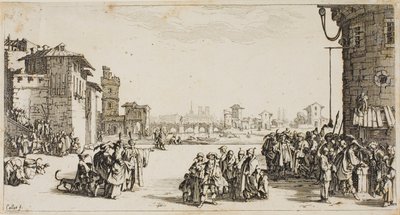 奴隷市場 作： Jacques Callot