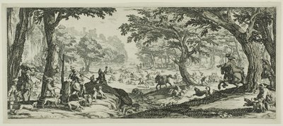 スタッグハント 作： Jacques Callot