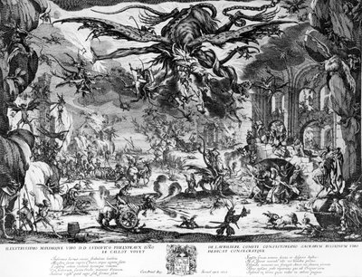 聖アンソニーの誘惑 作： Jacques Callot