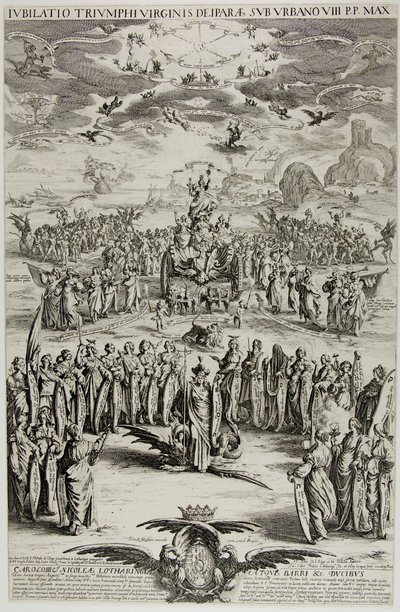 聖母の勝利 作： Jacques Callot