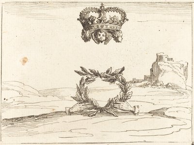 二つの王冠 作： Jacques Callot
