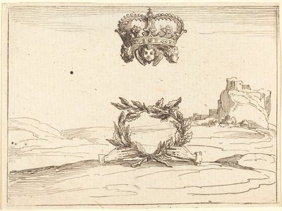 二つの王冠 作： Jacques Callot