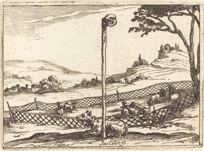 警戒の目 作： Jacques Callot