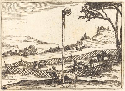 警戒の目 作： Jacques Callot