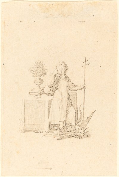 若いイエス 作： Jacques Callot
