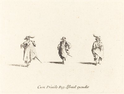 三紳士 作： Jacques Callot