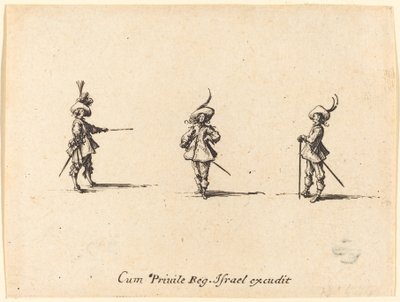 非武装ドリル 作： Jacques Callot