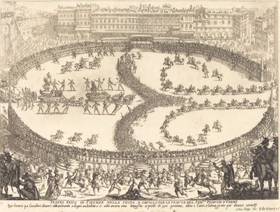 祭りの様子 作： Jacques Callot