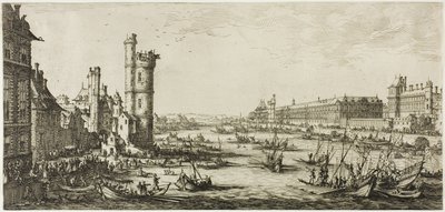 ルーヴルの眺め 作： Jacques Callot