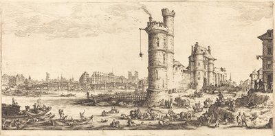 ポンヌフの眺め 作： Jacques Callot