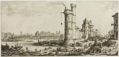 ポンヌフの眺め 作： Jacques Callot