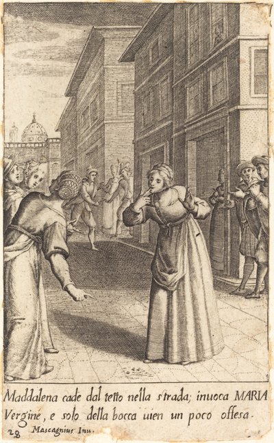 マドレーヌ 作： Jacques Callot after Donato Mascagni