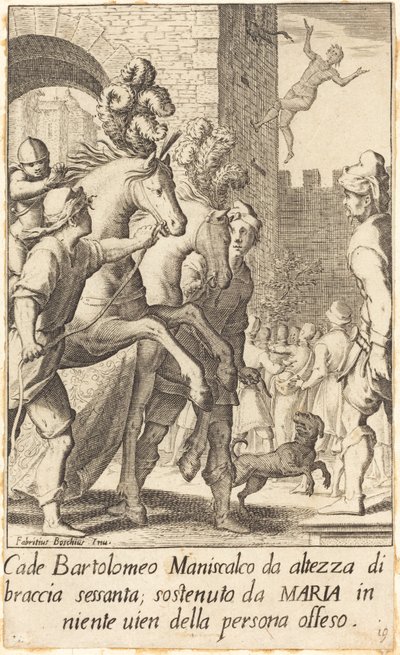 バルトロメオ、ファリエ 作： Jacques Callot after Fabrizio Boschi