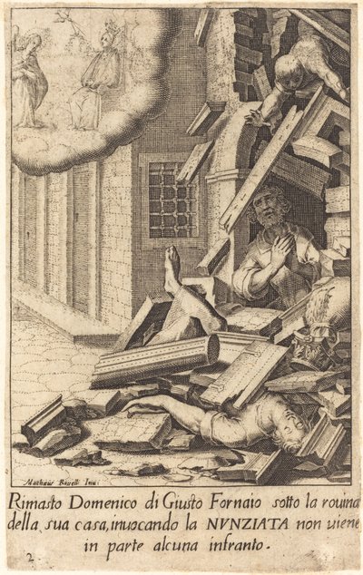 ドミニク・ディ・ジュスト 作： Jacques Callot after Matteo Rosselli
