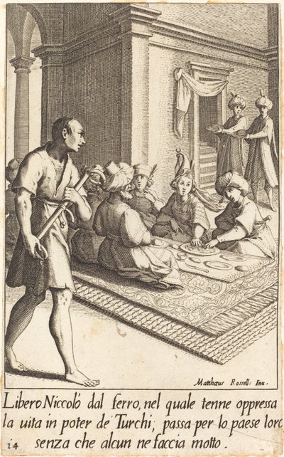 ニッコロ 作： Jacques Callot after Matteo Rosselli