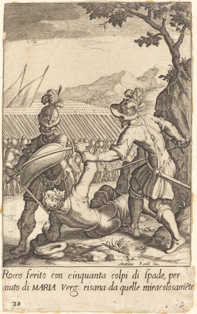 ロッコ 作： Jacques Callot after Matteo Rosselli