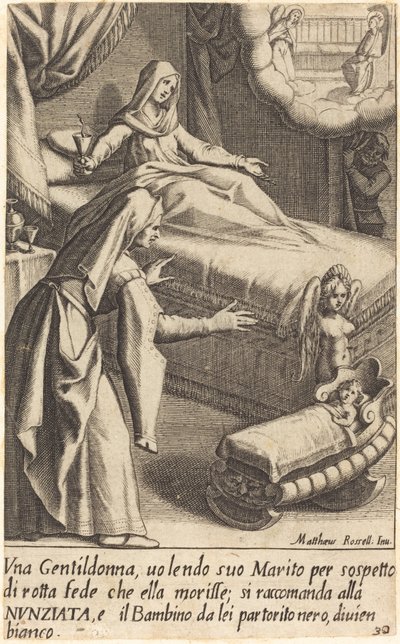 子供 作： Jacques Callot after Matteo Rosselli