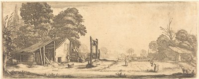 庭 作： Jacques Callot or Follower of Jacques Callot