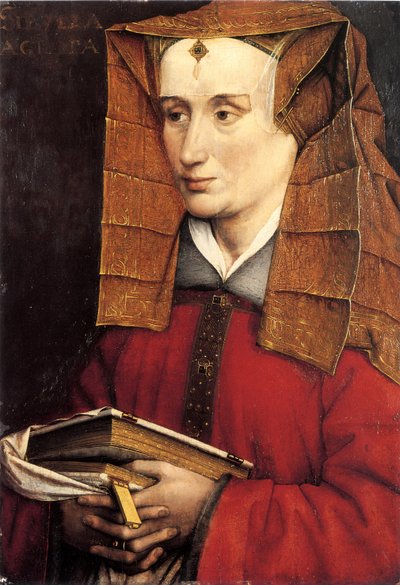 女性の肖像、1530年代から1540年代 作： Jacques Daret