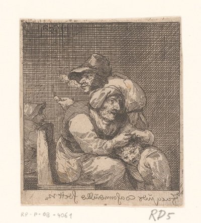 老婆による子供の害虫駆除 作： Jacques Dassonville (attributed to)