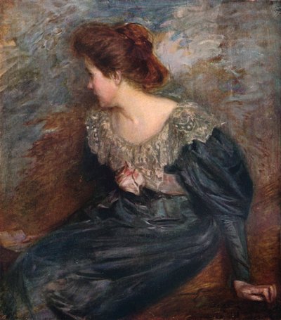 肖像研究、1903-1904 作： Jacques Emile Blanche