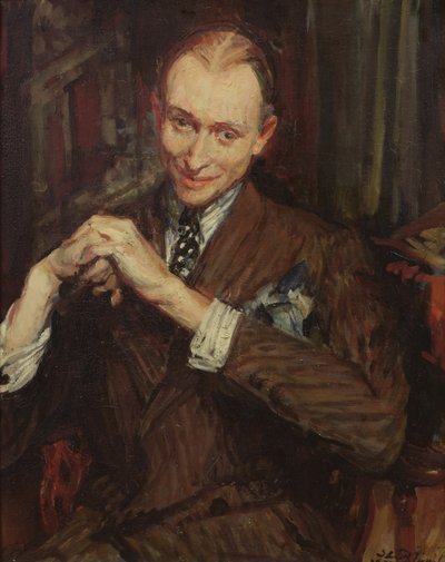 J. Rauletの肖像 作： Jacques Emile Blanche