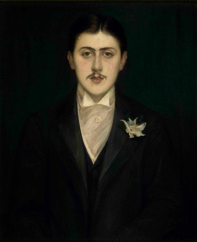 マルセルプルーストの肖像、1892年。 作： Jacques Emile Blanche