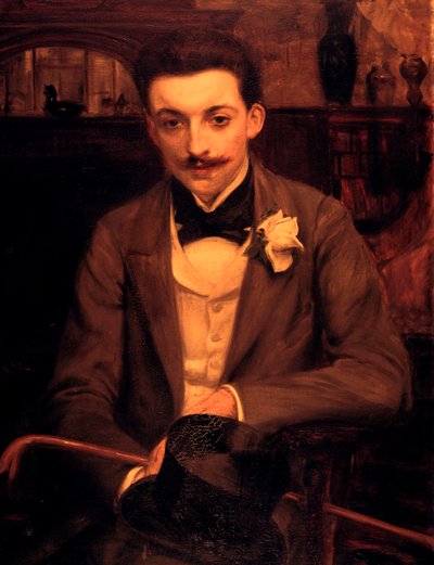 P.ルイの肖像、c1861-1942 作： Jacques Emile Blanche