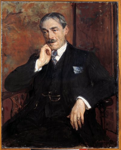 ポール・ヴァレリー（フランスの作家）の肖像 作： Jacques Emile Blanche