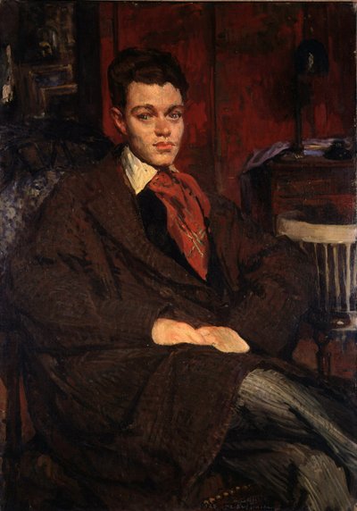 ジャック・エミール（Jacques-Emile）・ブランシュ（1861 - 1942）の「ルネ・クレーベル」。 作： Jacques Emile Blanche