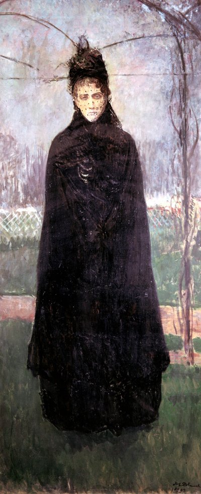 バージニアオルドイーニ1837-99カスティリオーネ伯爵夫人、1893年の思い出、1914年 作： Jacques Emile Blanche