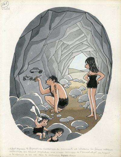フランスの日々、色彩風刺 作： ジャック・フェイザン