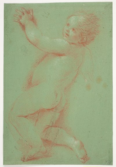 半跪エロト？ 天使？ 作： Jacques Francois Joseph Saly