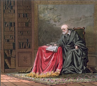 ミシェルドゥロピタル（1503-73年頃）の首相、ロモランタンの勅令を構成し、ジャンバプティストモレット（fl。1790-1820）1789により彫刻 作： Jacques Francois Joseph Swebach