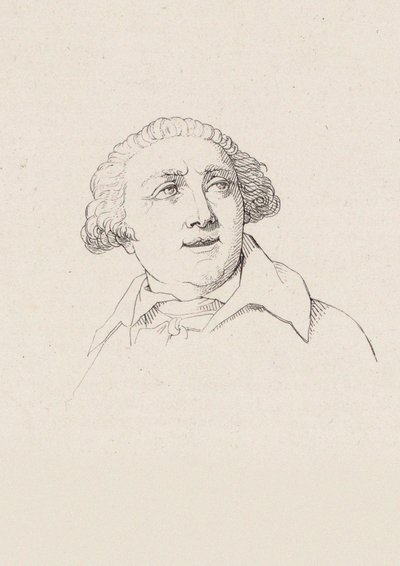 ジョヴァンニ・パイジエッロの肖像 1740-1816。 作： Jacques Frémy