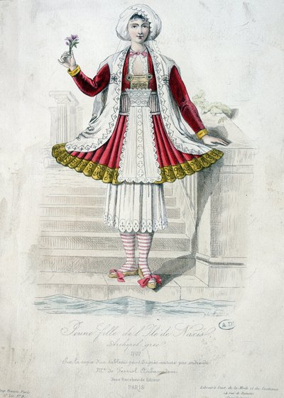 ナクソス島の少女 作： Jacques Grasset de Saint Sauveur