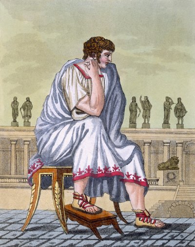 ローマ市民、パブ。 1796年。 作： Jacques Grasset de Saint Sauveur
