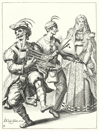 マスカレード(彫刻) 作： Jacques II de Gheyn