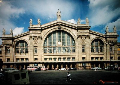 1861年から63年にかけて建てられた北駅の外観 作： Jacques Ignace Hittorff
